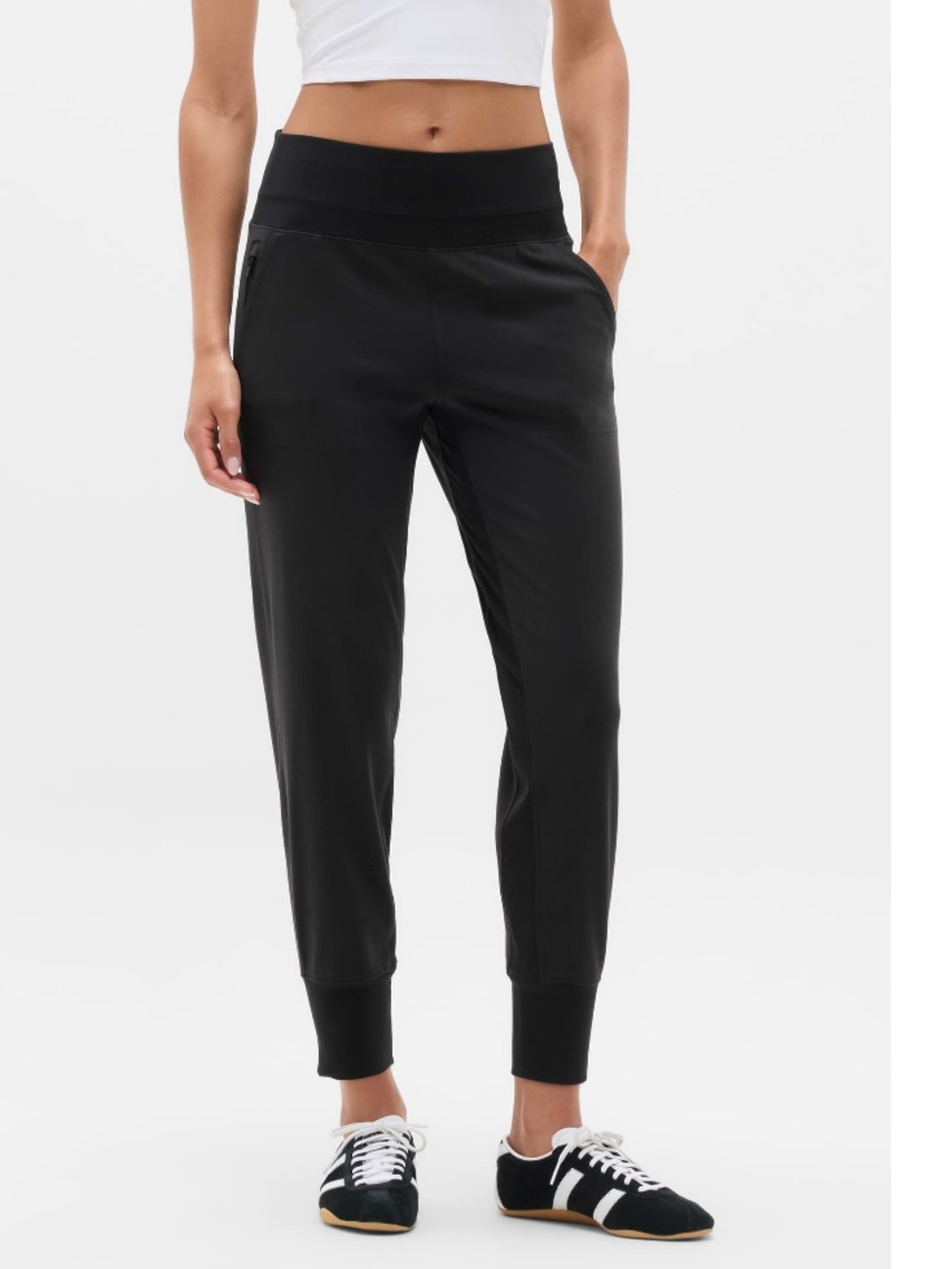 Athleta Brooklyn Mid-Rise Joggers - Black